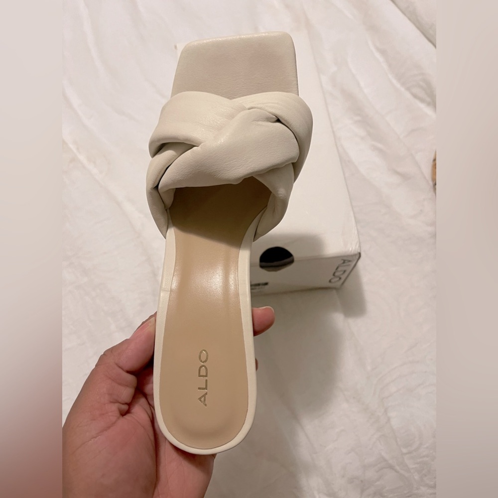 ALDO mule heel